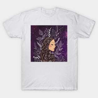 Galaxy hijabi girl T-Shirt